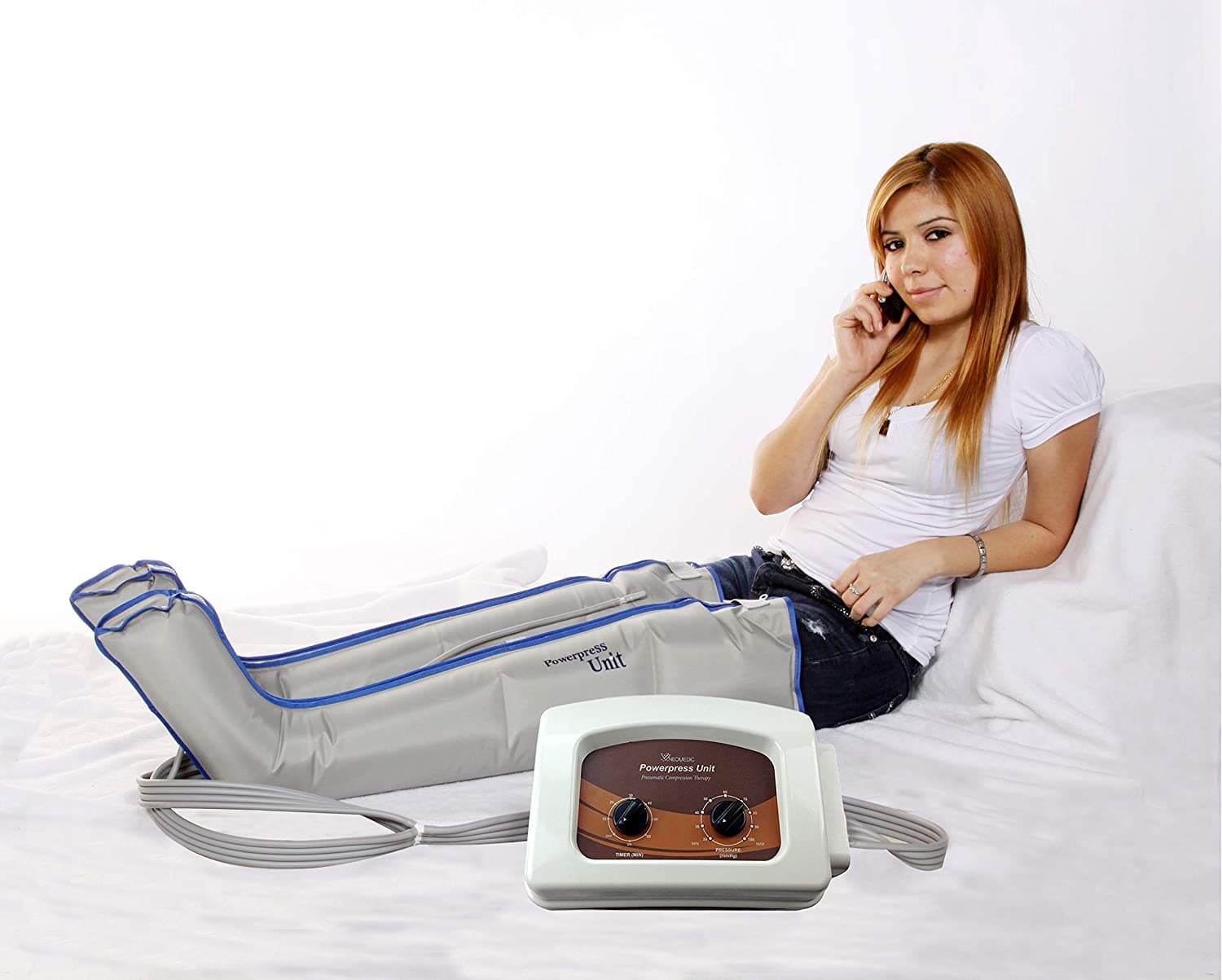 AIR1000 Neomedic Recovery Boots Compression Leg Massage System Full leg 1014C-S