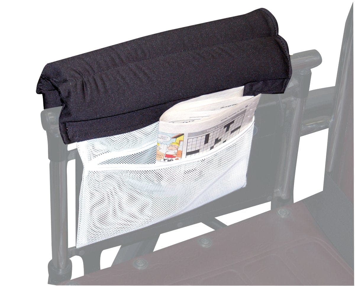 SkilCare SkilCare Two Wheelchair Padded Full Armrest w/Storage Pouch 703018