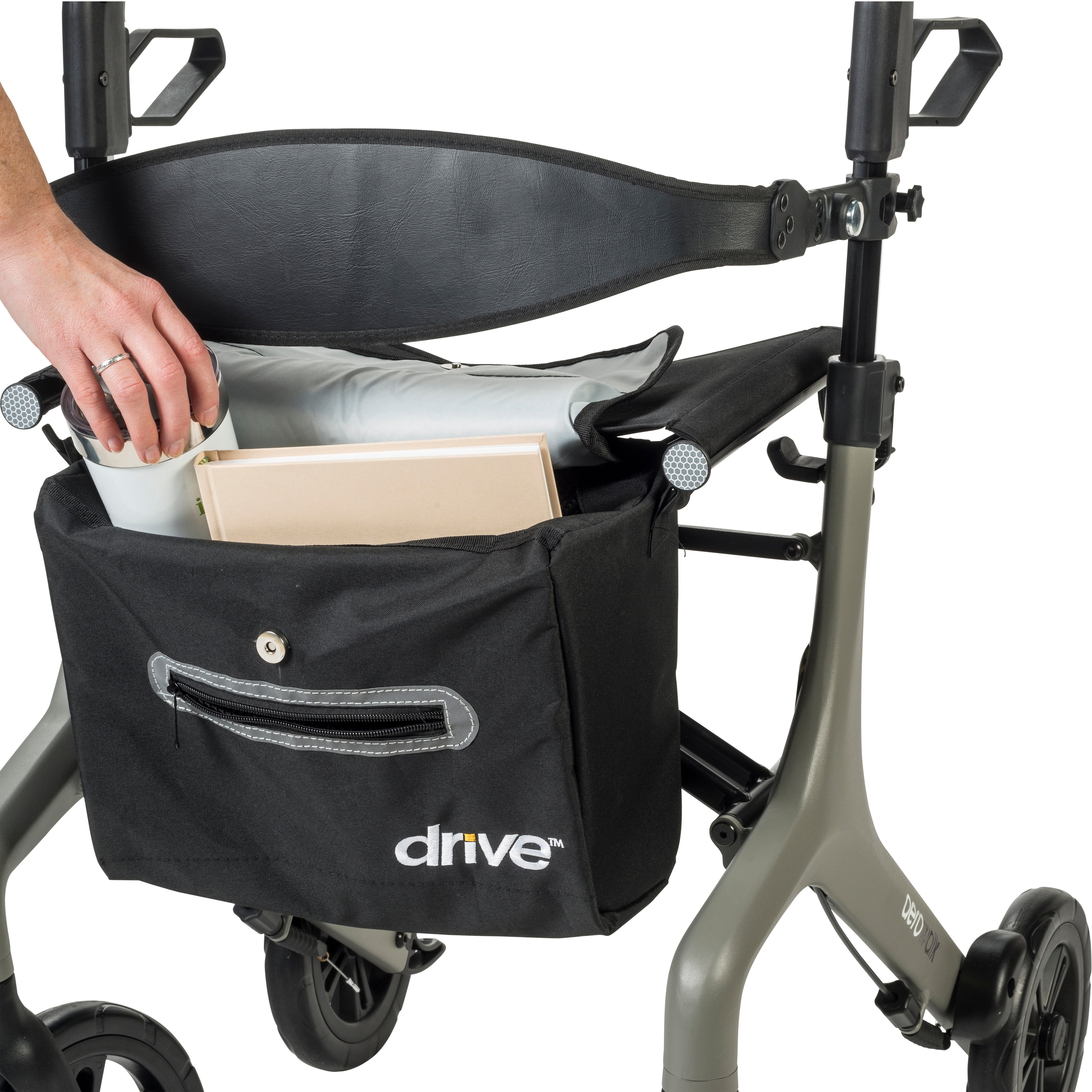 Drive Medical AeroWalk Ultra-Lite Rollator Rolling Walker