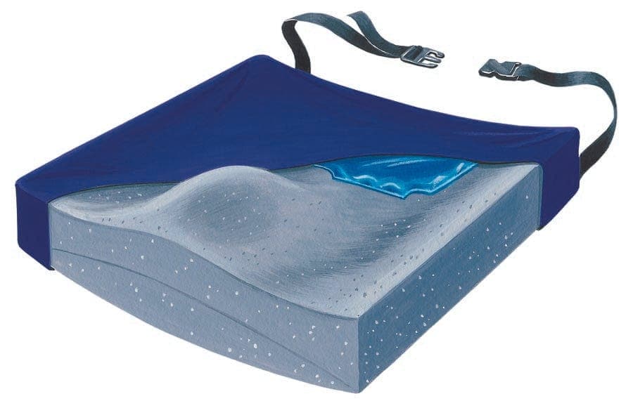 SkilCare SkilCare Contour Plus+ 18" Foam Cushion w/Gel Pad & LSII Cover 751675