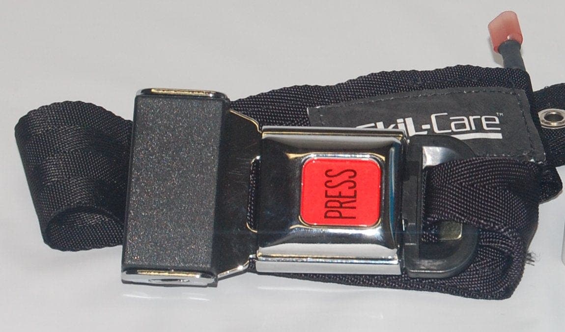 SkilCare SkilCare MultiPro Seat Belt w/Buckle Sensor w/adjustable Loop Attachment, 45"L 914117