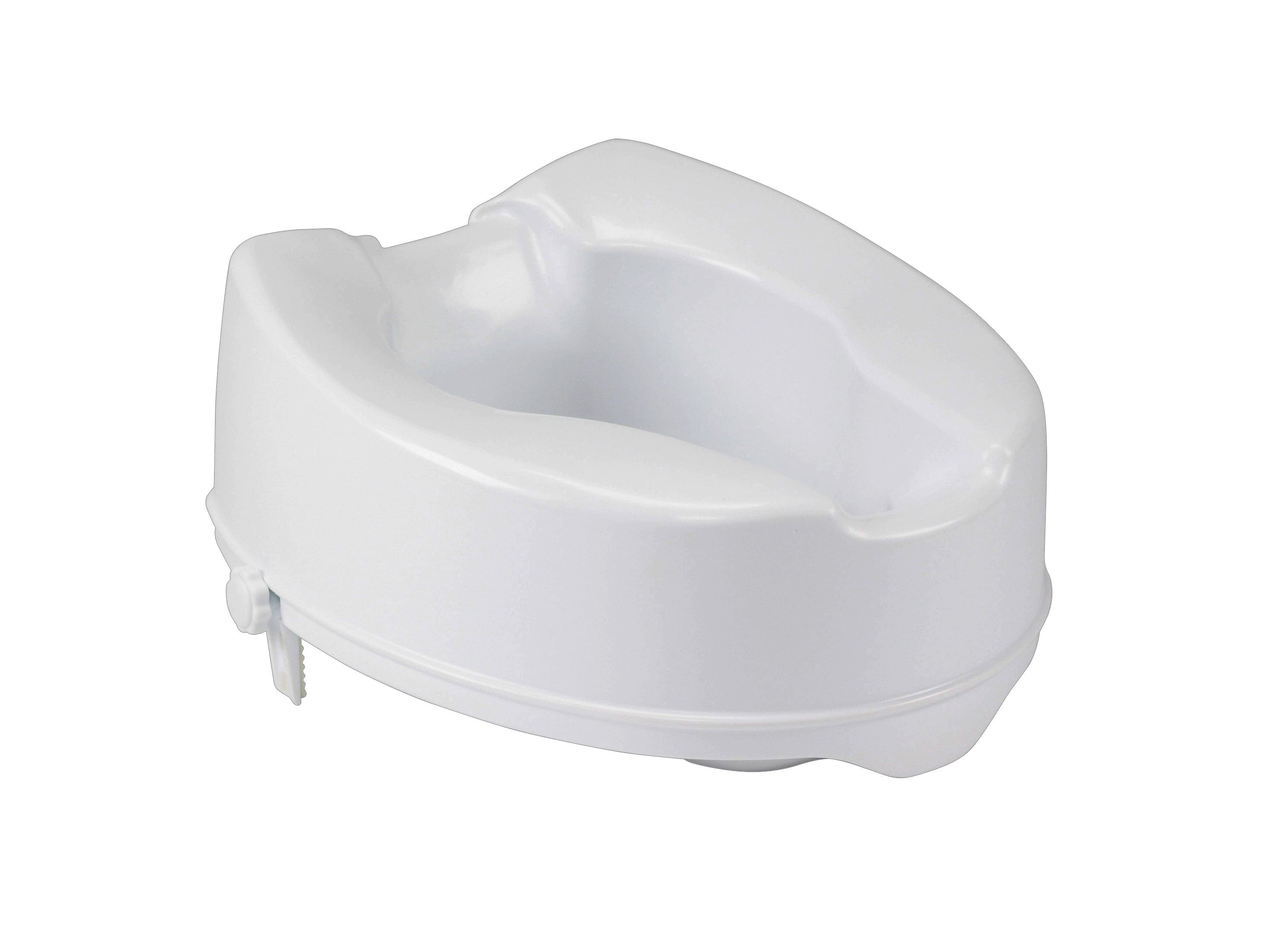 Drive Medical Raised Toilet Seat with Lock, Standard Seat