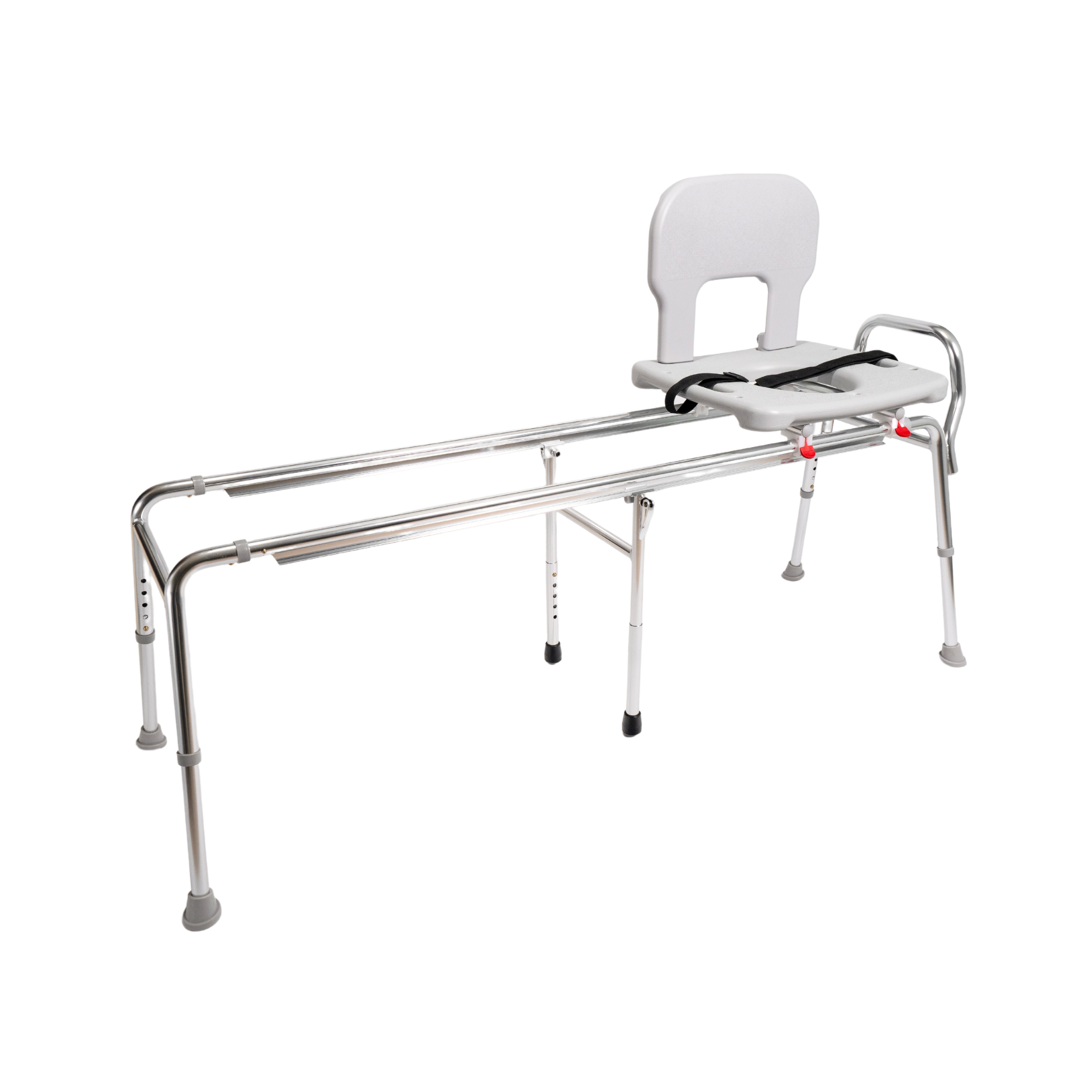 Eagle Health Supplies Toilet-to-Tub Sliding Tub Transfer Bench, Extra Long, (77993)