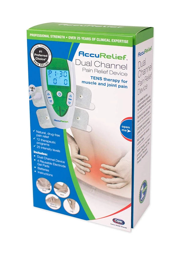 Compass Health AccuRelief Dual Channel TENS Unit