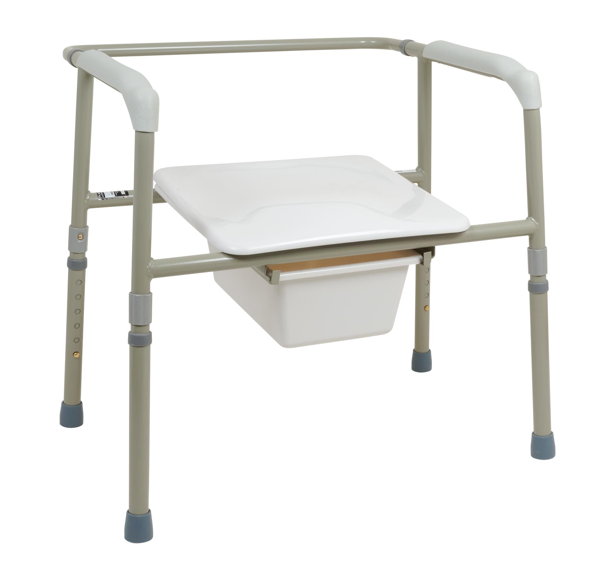 Compass Health ProBasics Bariatric Three-in-One Commode, 450lb Weight Capacity