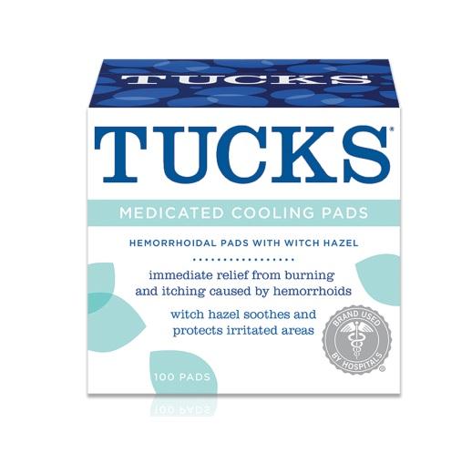 Medline TUCKS Medicated Cooling Pads