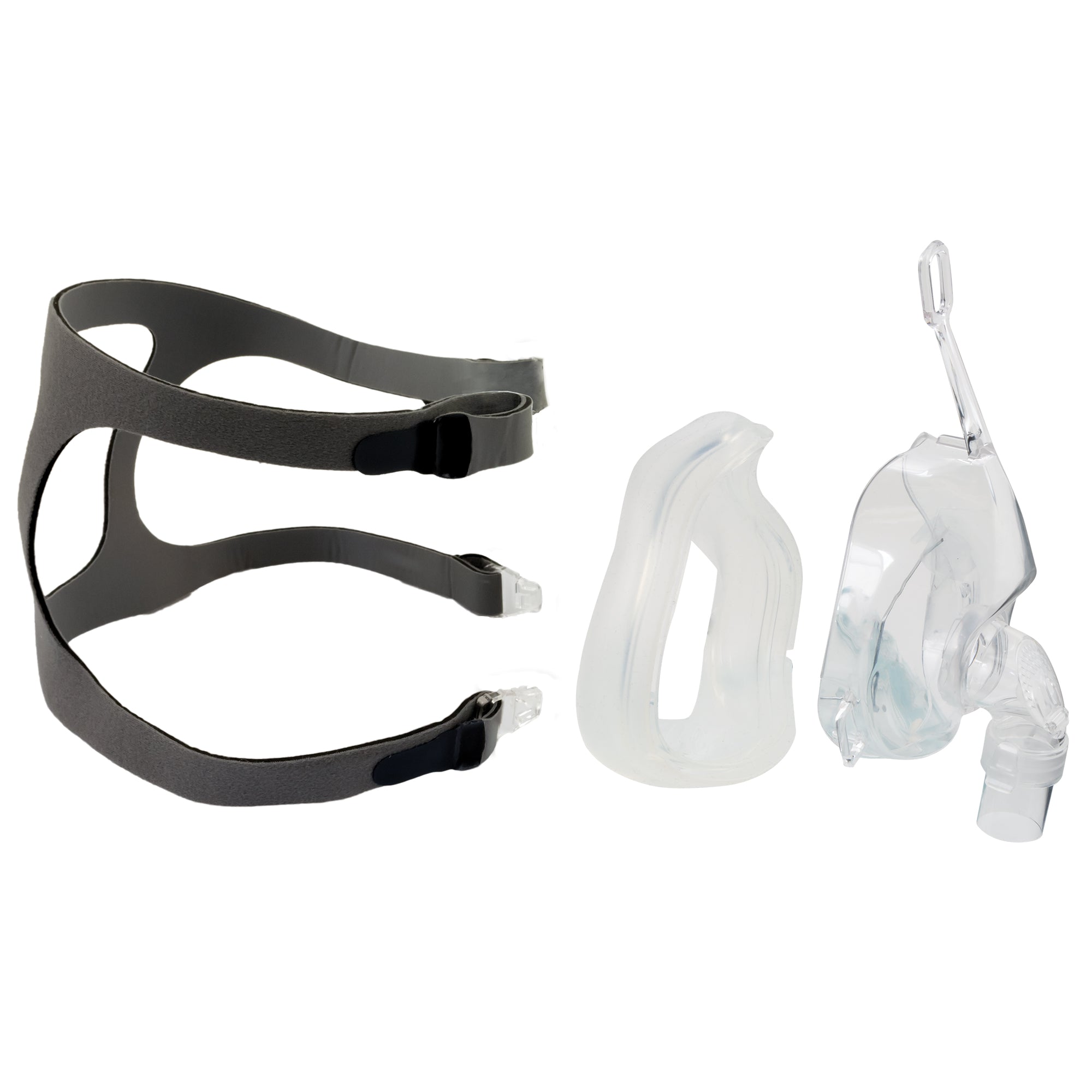 Compass Health DreamEasy 2 Full Face CPAP Mask with Headgear, All Sizes Kit