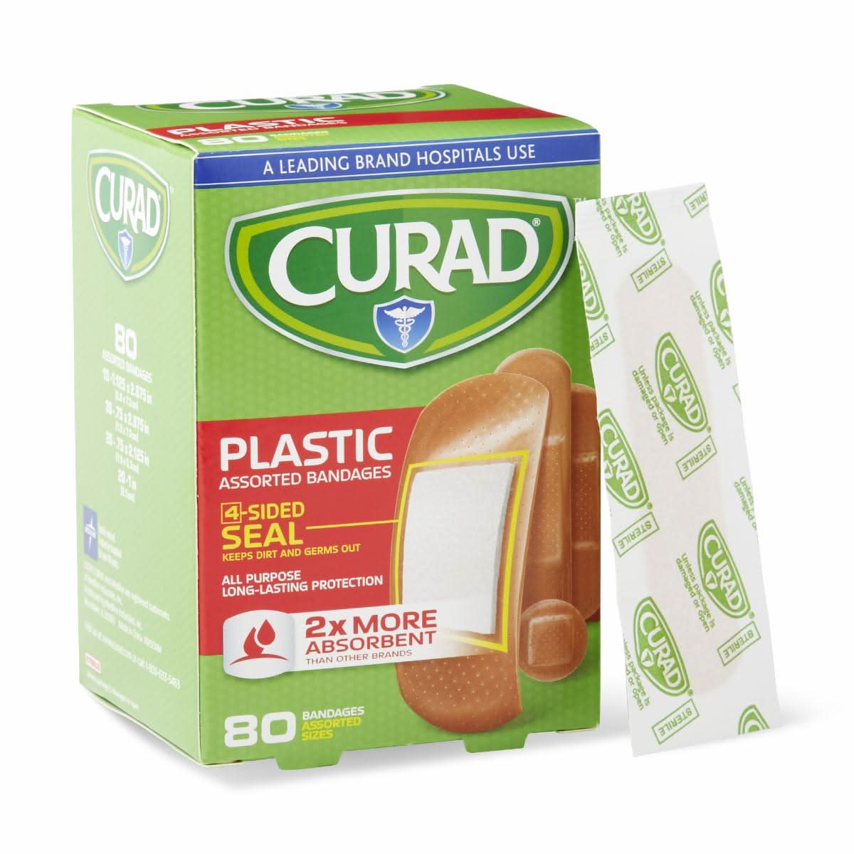 Medline Curad Plastic Adhesive Bandages