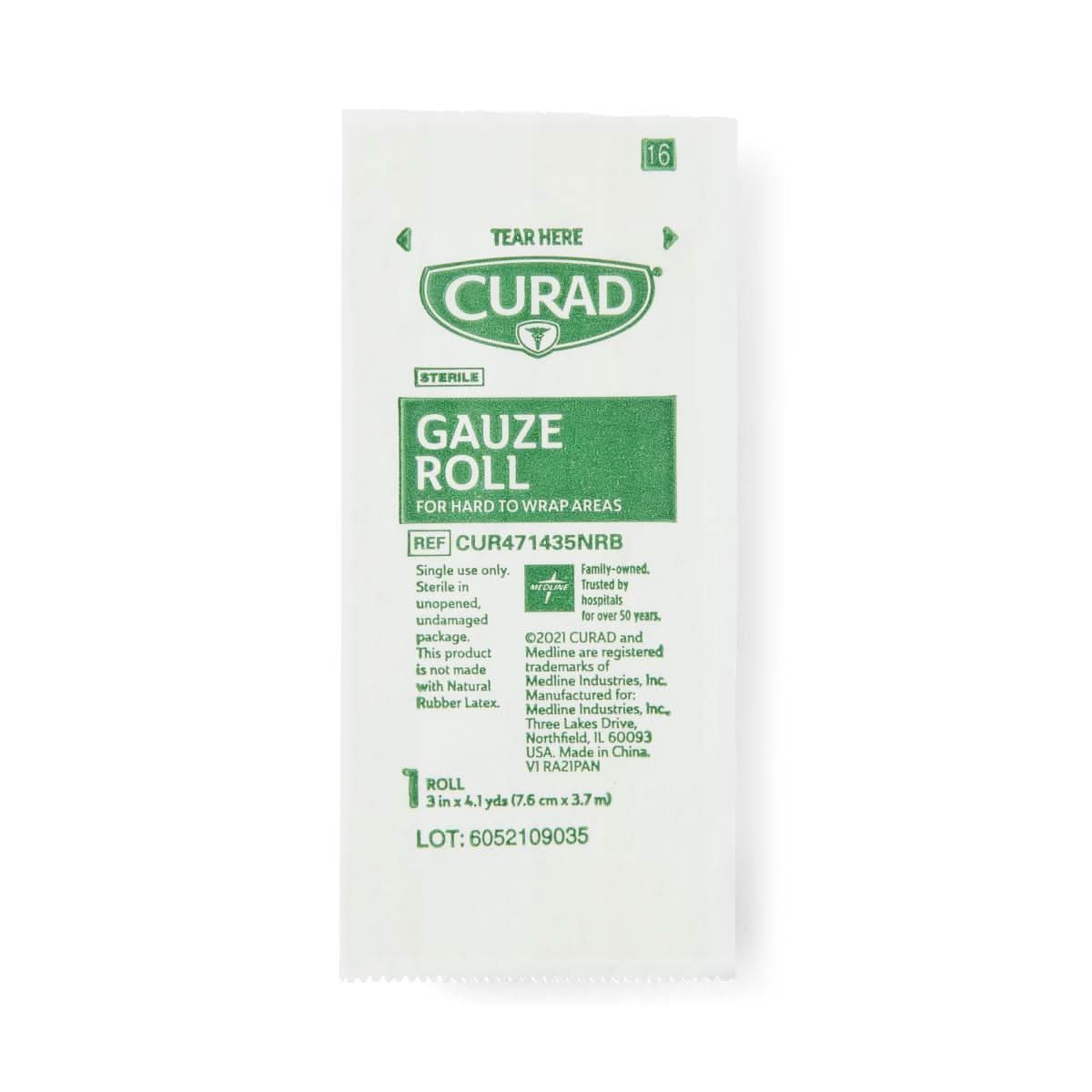 Medline CURAD Stretch Rolled Gauze