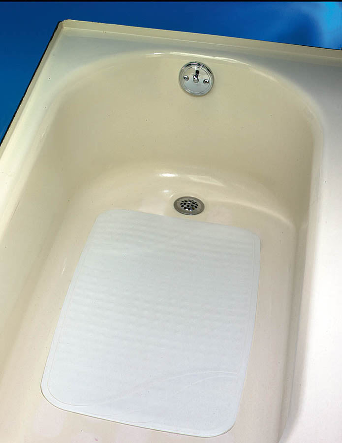 Compass Health Carex Nonslip Bath Mat For Bathtubs, White