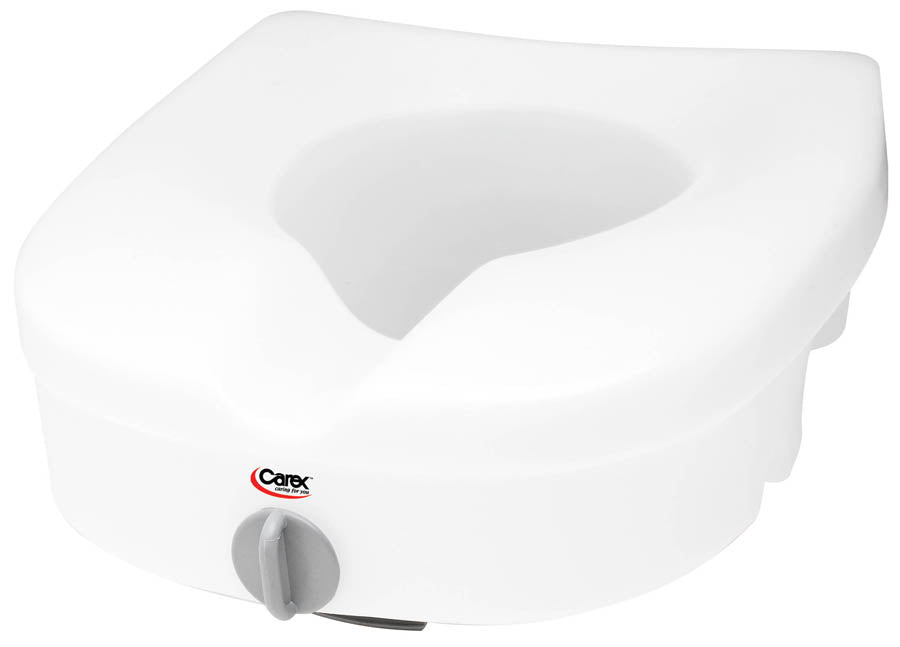 Compass Health Carex E-Z Lock Raised Toilet Seat