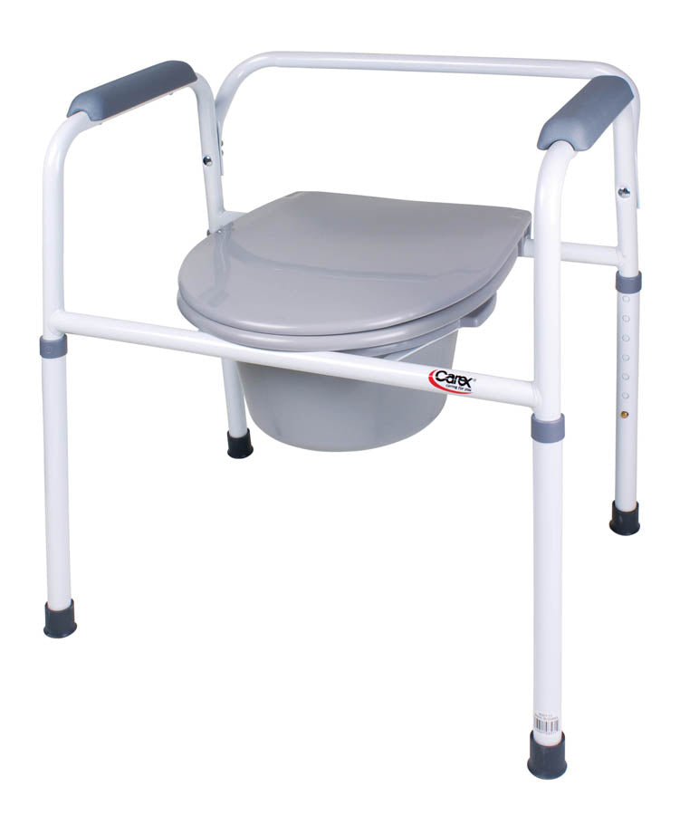 Compass Health Carex Bedside Steel Commode