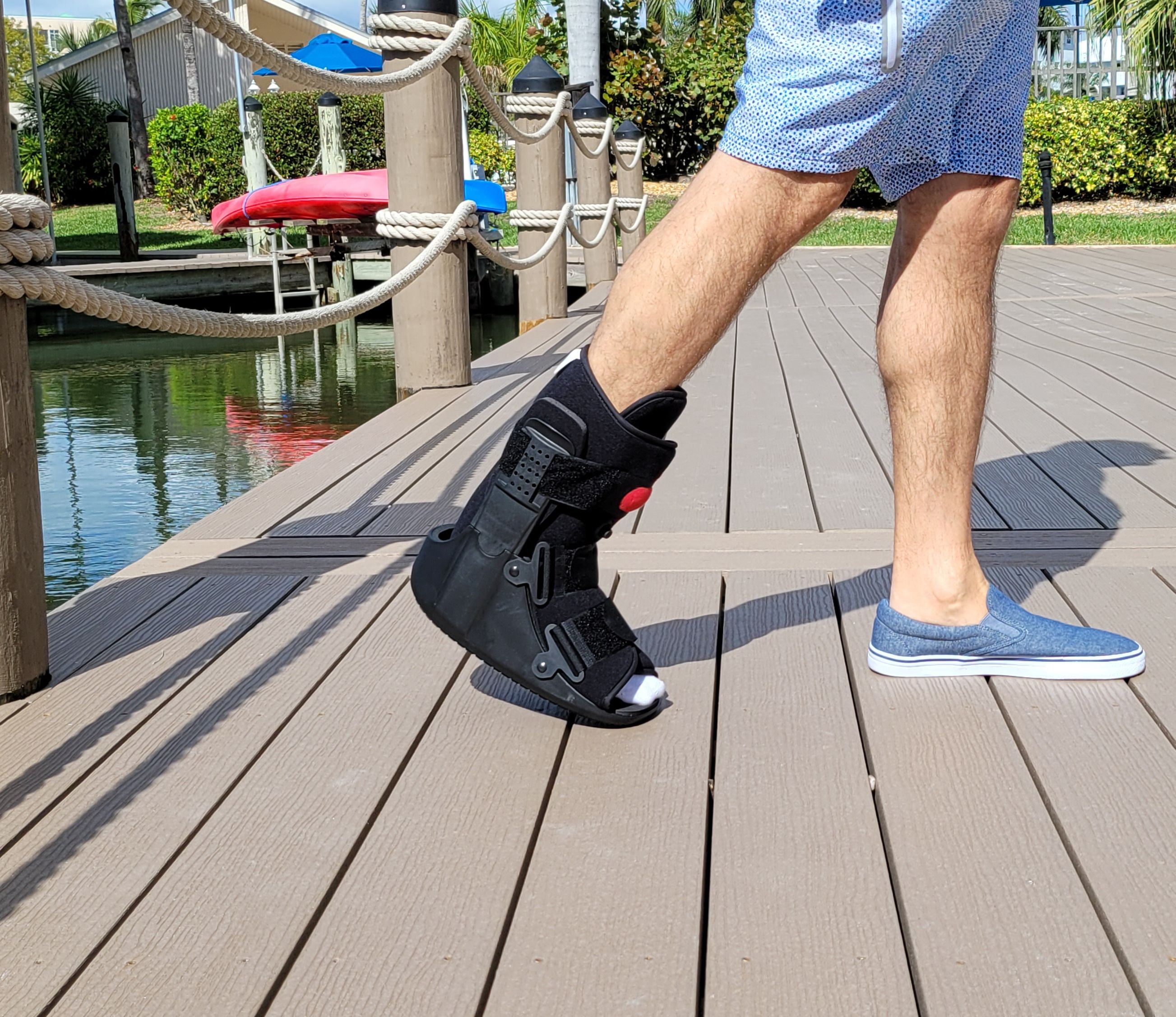 Compass Health CAM Walker Air Boot, Large