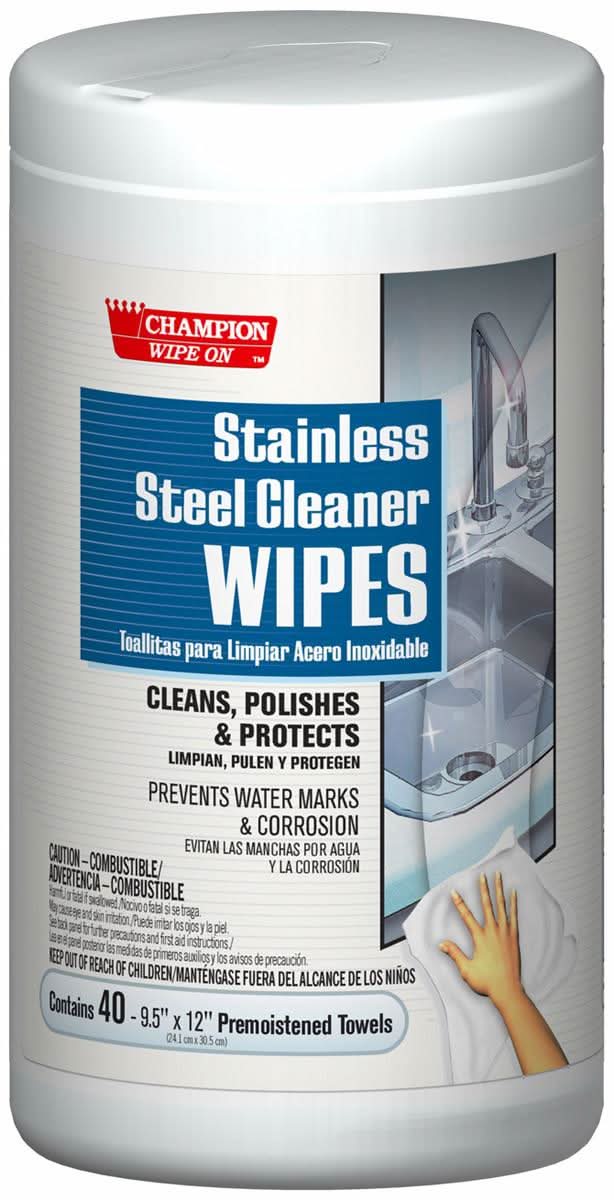 Medline Stainless Steel Cleaner Towels