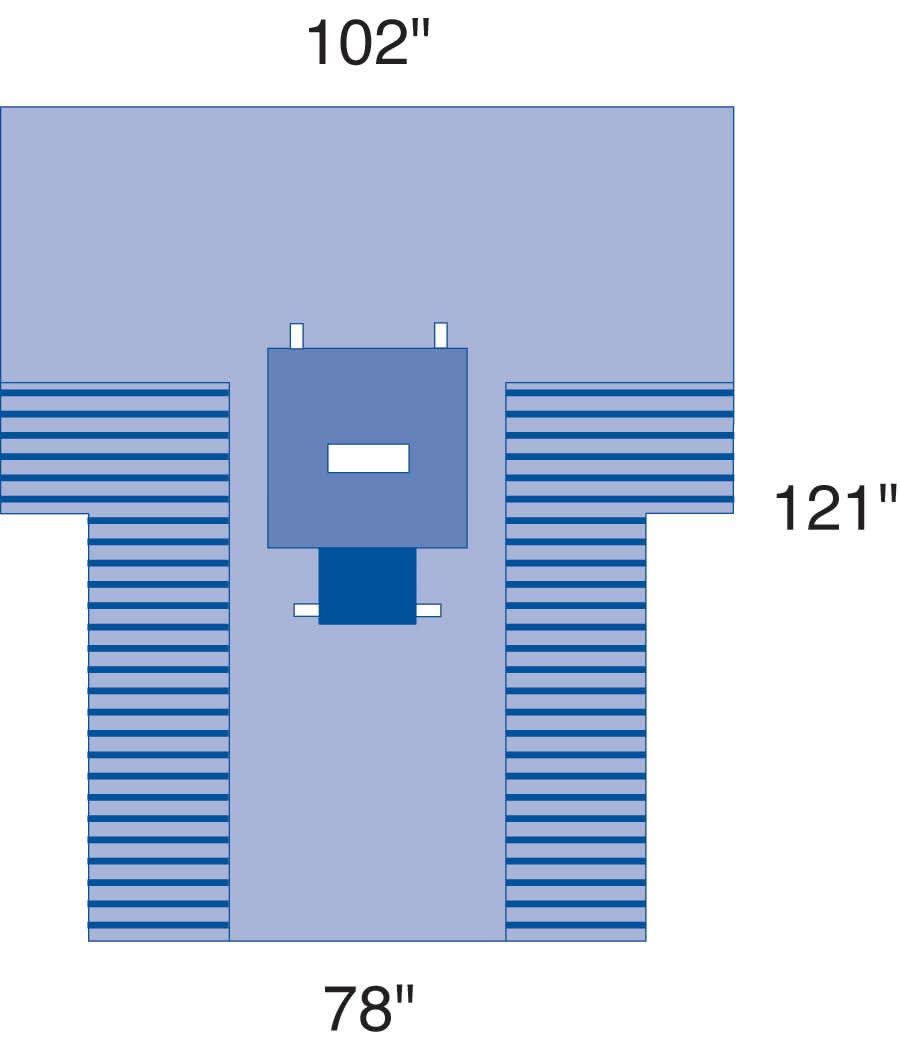 Medline Non Sterile Laparotomy Drapes