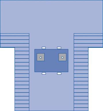 Medline Bilateral Limb Surgical T-Drape