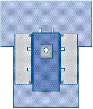Medline OrthoMax Hip Drapes with Pouches