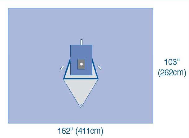 Medline UltraGard Beach Chair Shoulder Drapes