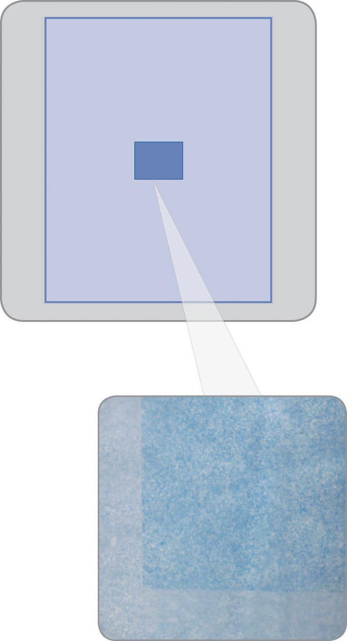 Medline Invisishield Ophthalmic Incise Surgical Drape