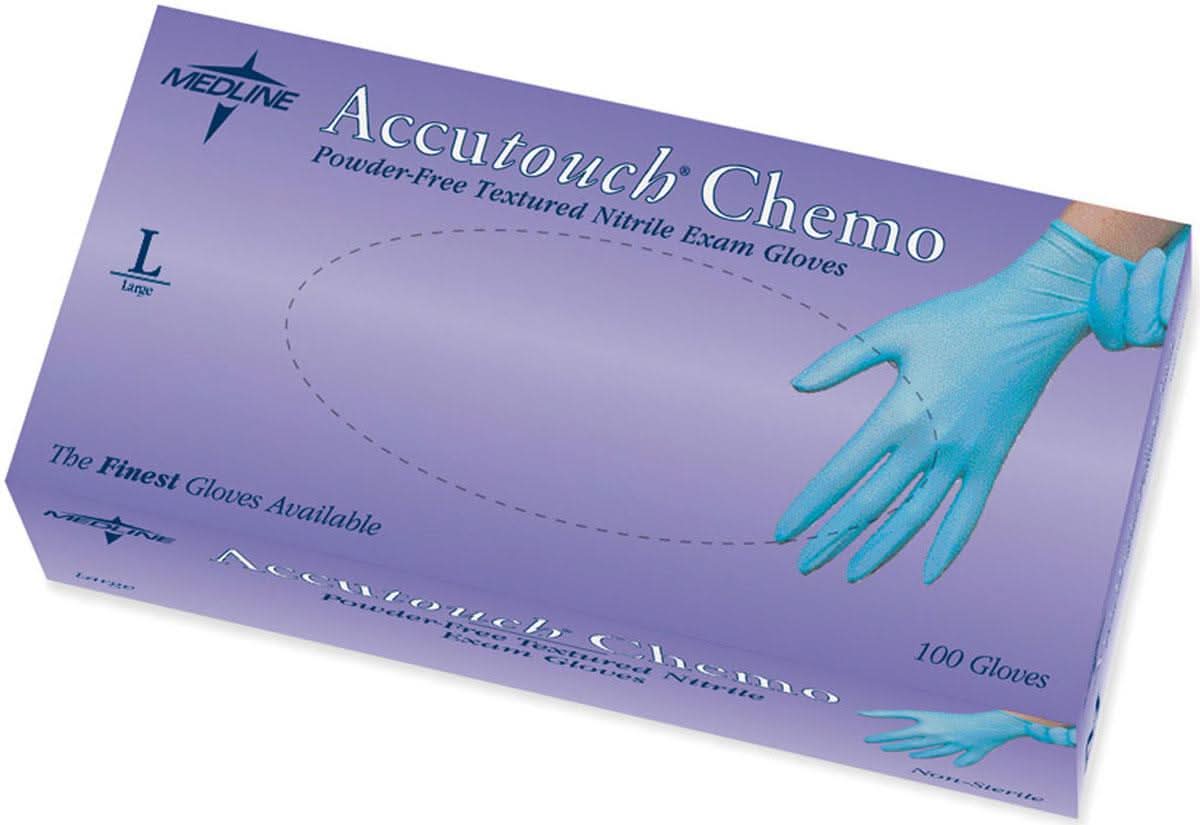 Medline Accutouch Chemo Nitrile Exam Gloves