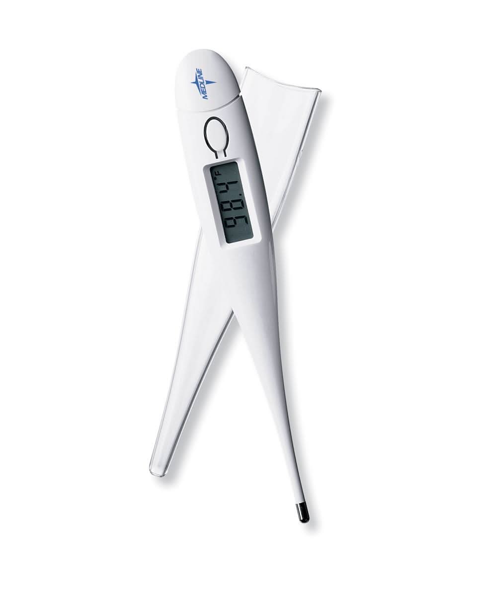 Medline Standard Oral Digital Celsius Thermometers