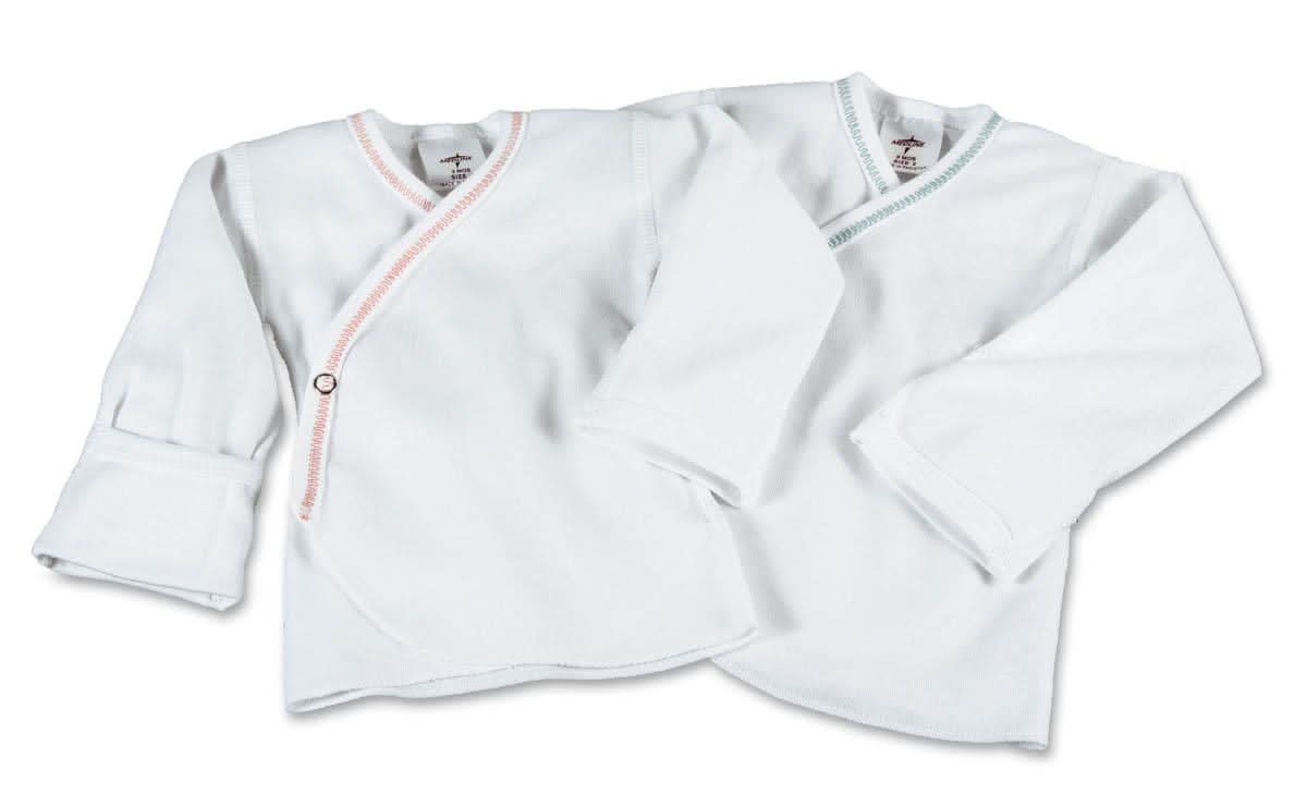 Medline Snap-Side Infant Shirts
