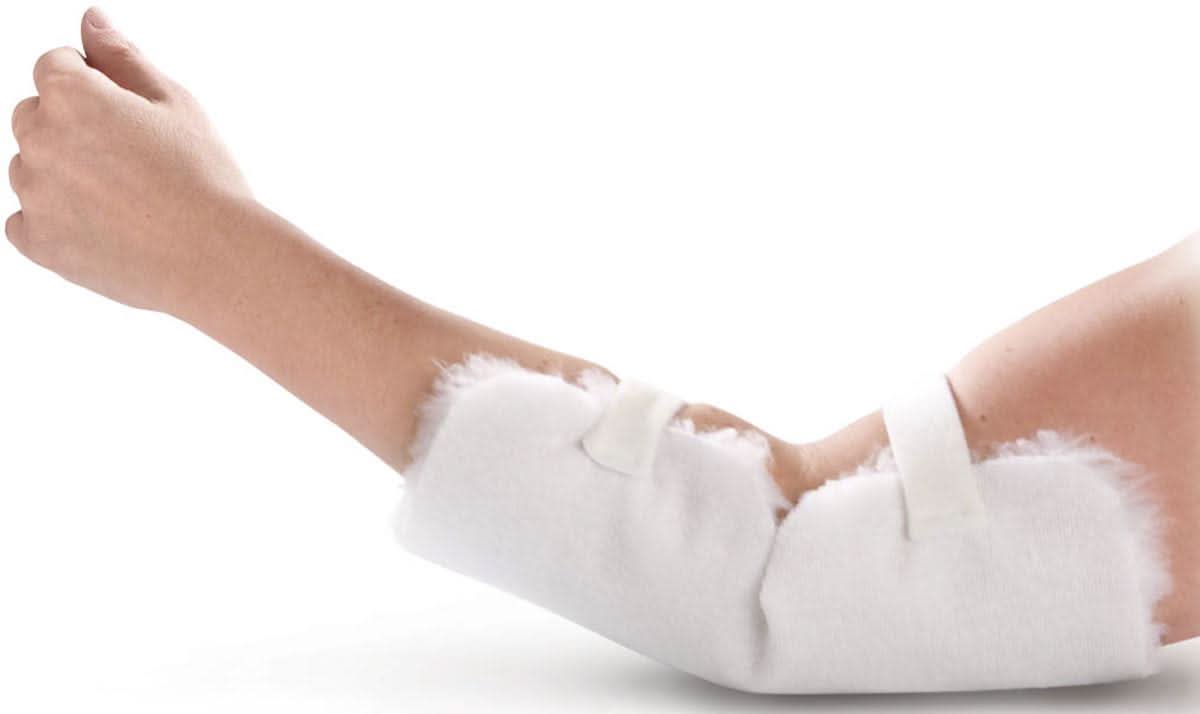 Medline Synthetic Wool Elbow Protector