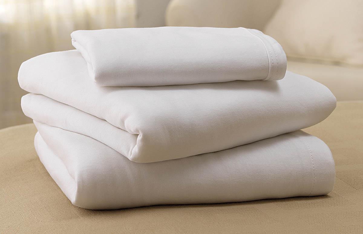 Medline Soft-Fit Knitted Fitted Flat Sheets