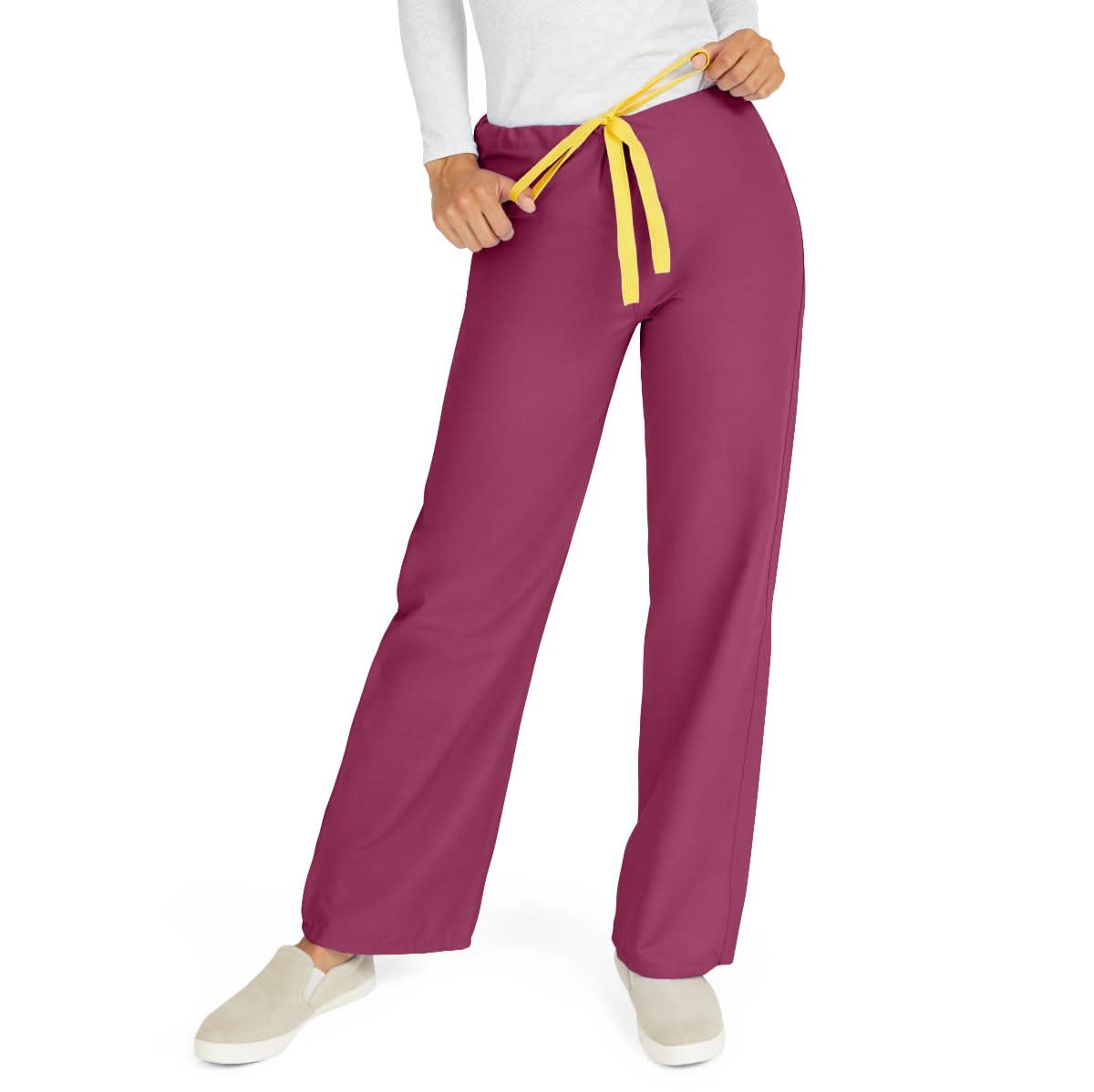 Medline AngelStat Raspbry Scrub Pants ANGCC