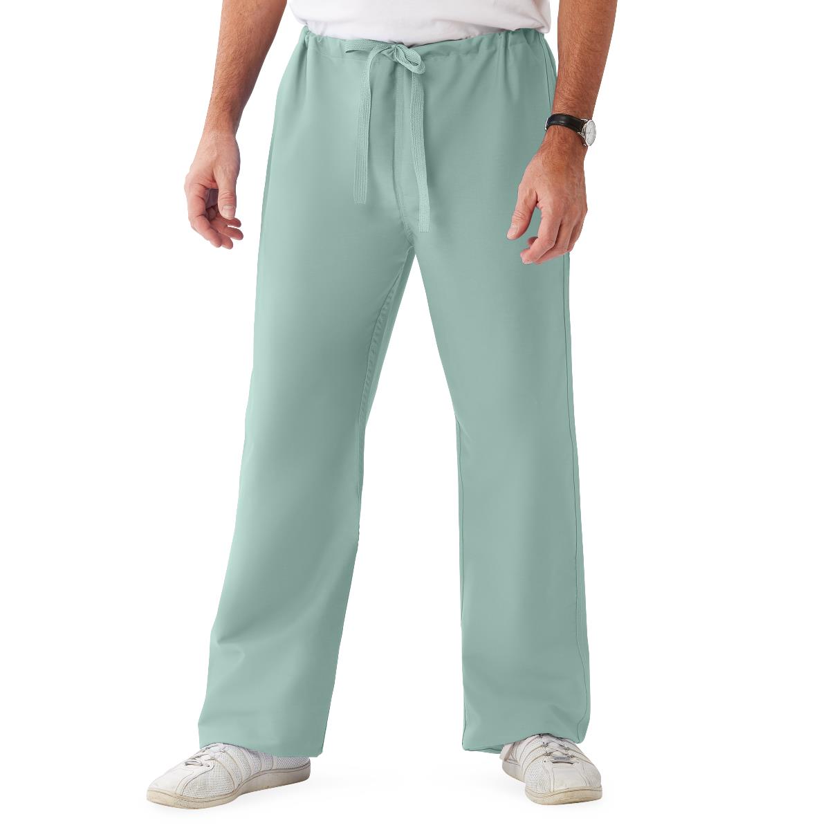 Medline ComfortEase Unisex Reversible Scrub Pants - Green (Style 900)