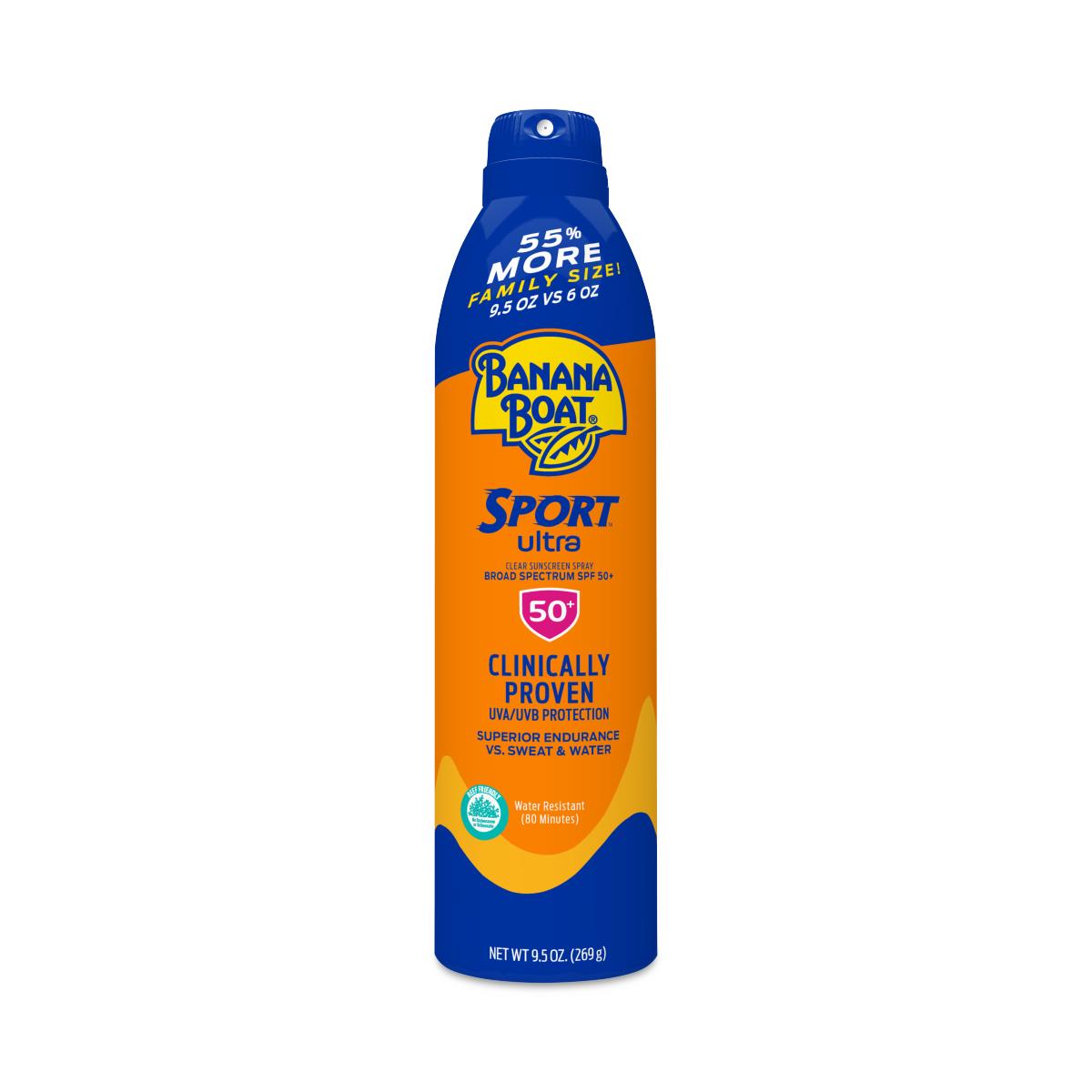 Medline Banana Boat Sport Ultra Clear Sunscreen Spray