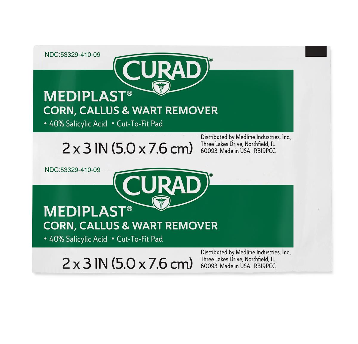 Medline CURAD Mediplast Wart Pads