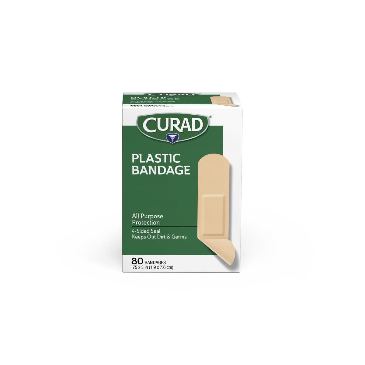 Medline Curad Plastic Adhesive Bandages