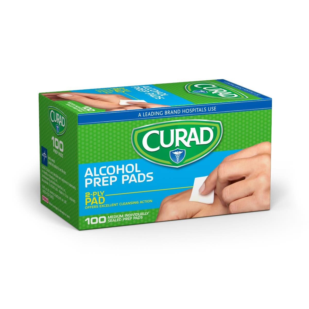 Medline CURAD Sterile Alcohol Prep Pads