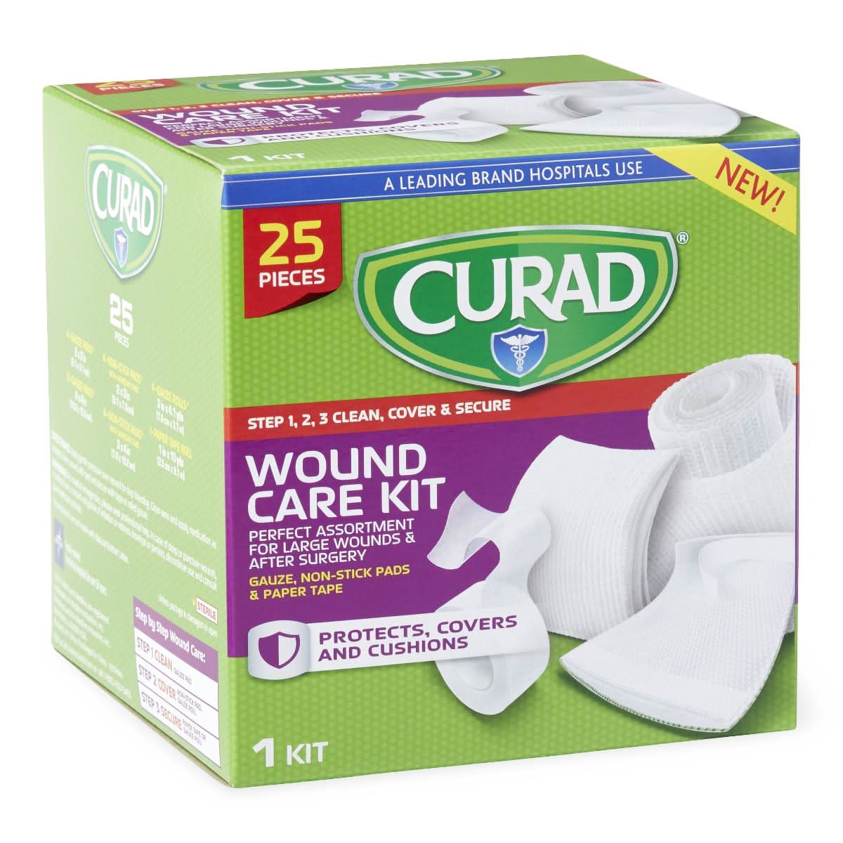 Medline CURAD 25-Piece Wound Care Kit