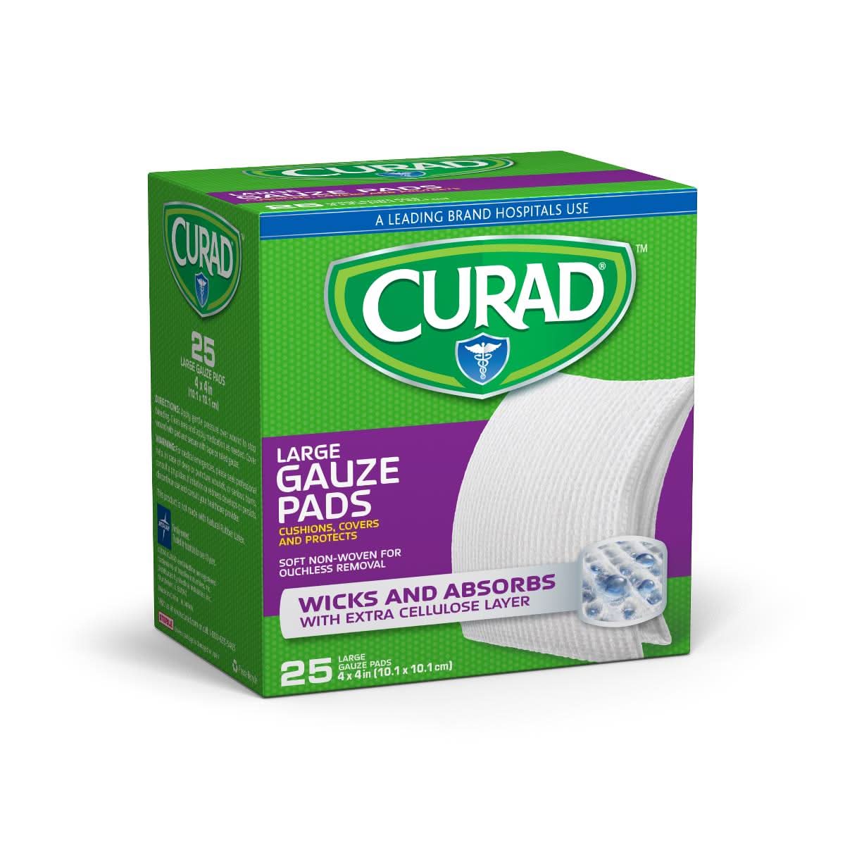 Medline Curad Retail Packaged Sterile Pro Gauze