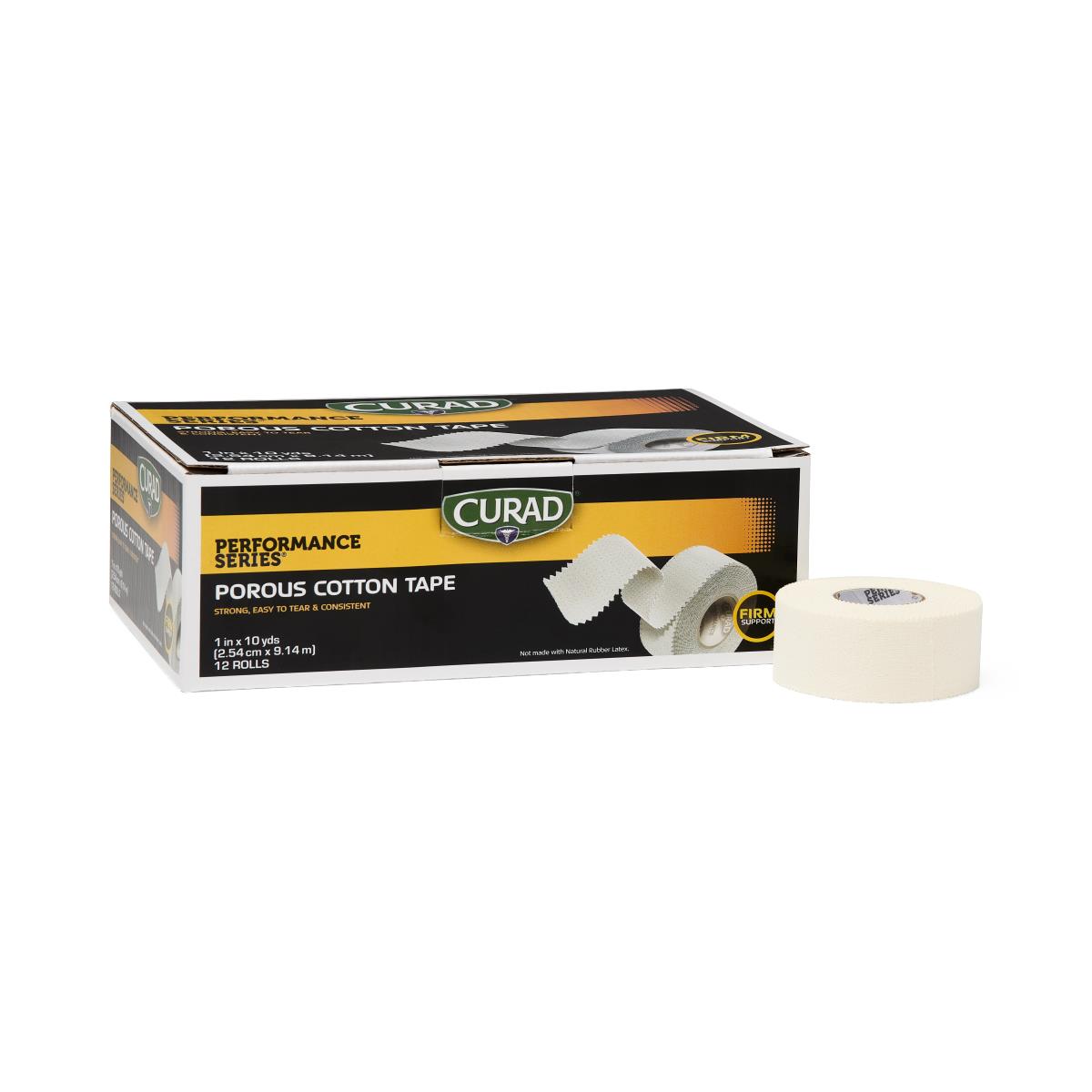 Medline CURAD Premium Porous Cotton Cloth Tape
