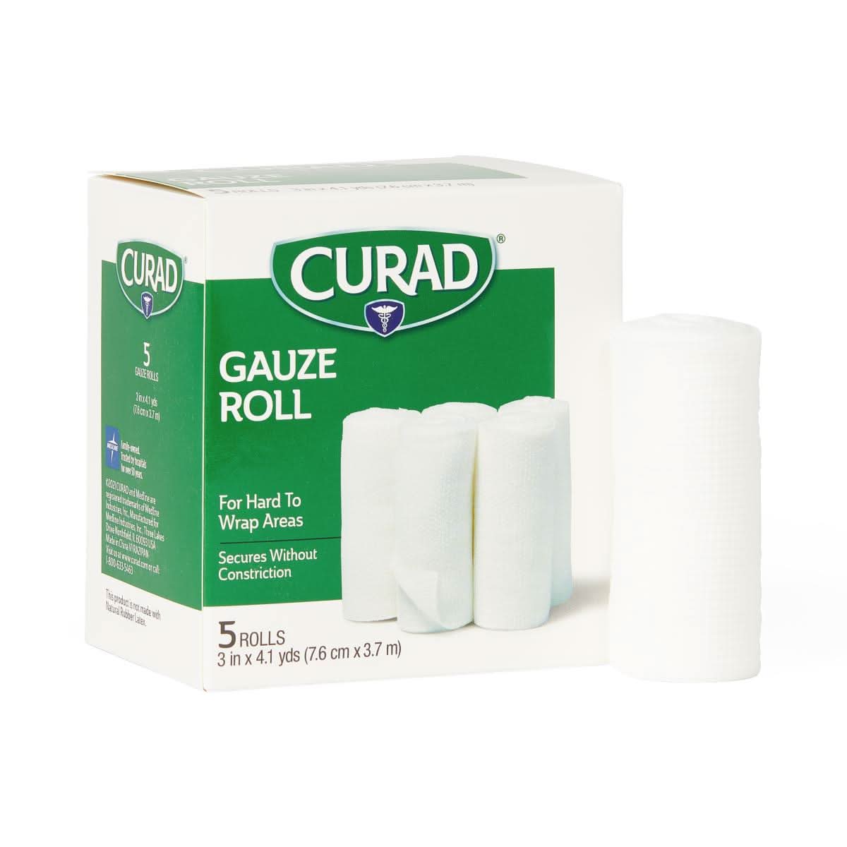 Medline CURAD Stretch Rolled Gauze