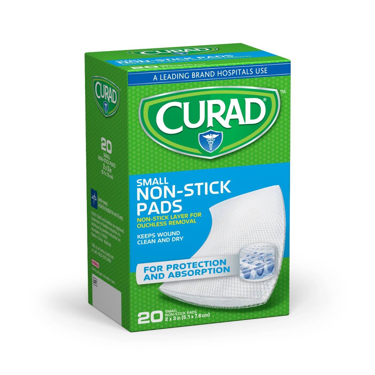 Medline CURAD Sterile Non-Stick Pads
