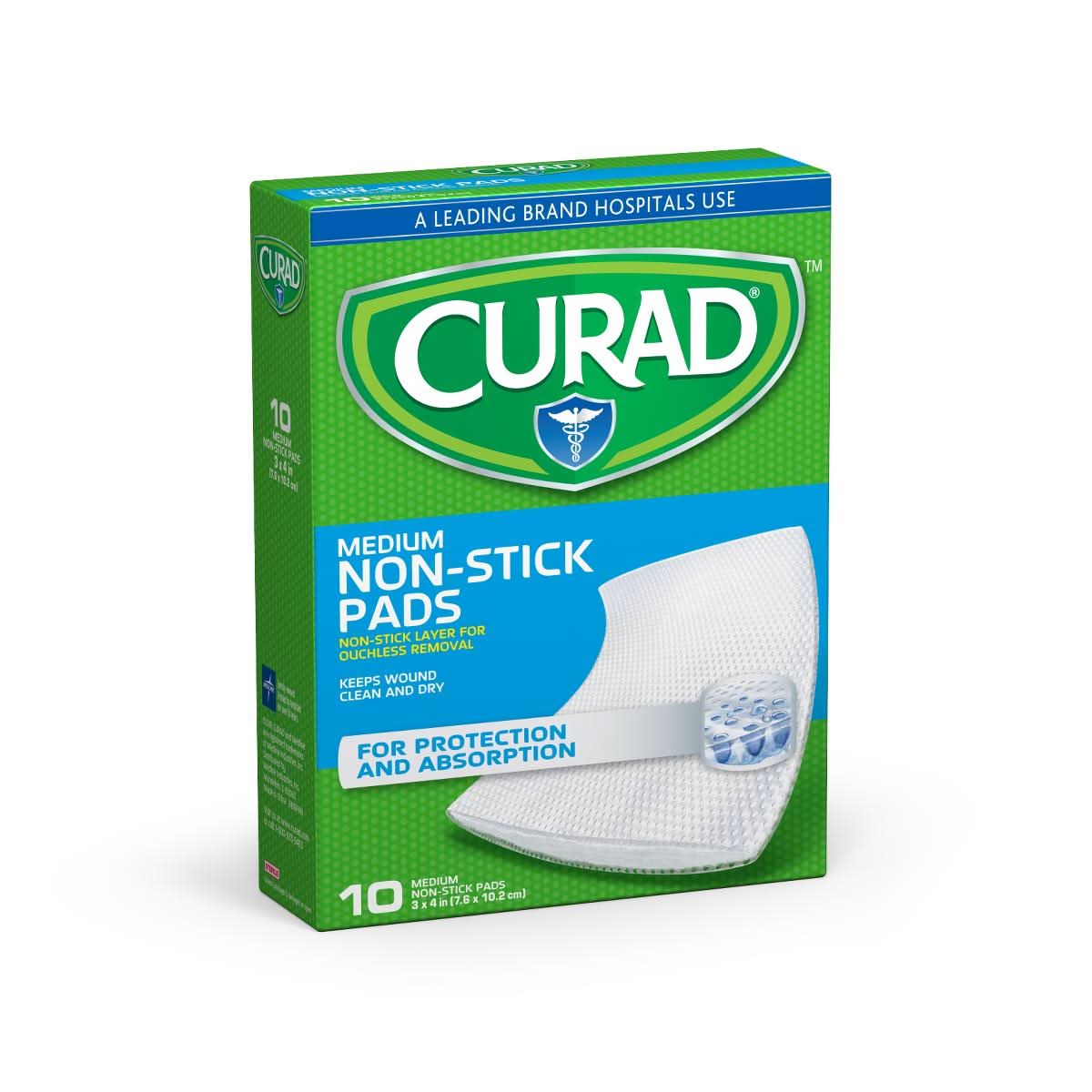 Medline CURAD Sterile Non-Stick Pads