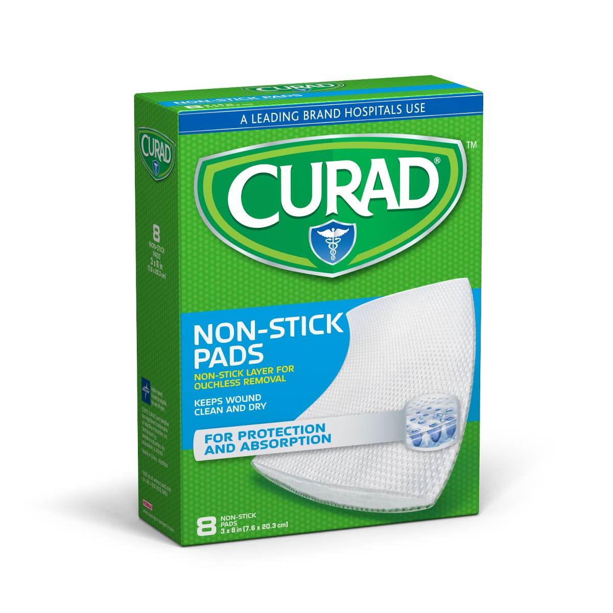 Medline CURAD Sterile Non-Stick Pads