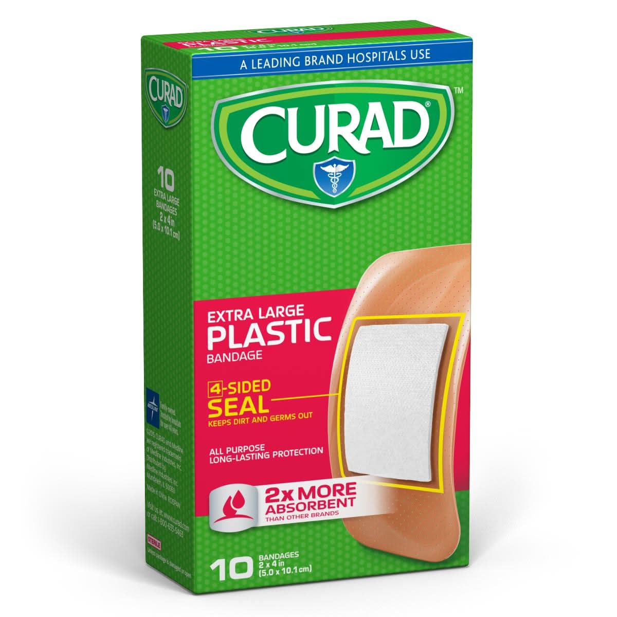 Medline Curad Plastic Adhesive Bandages