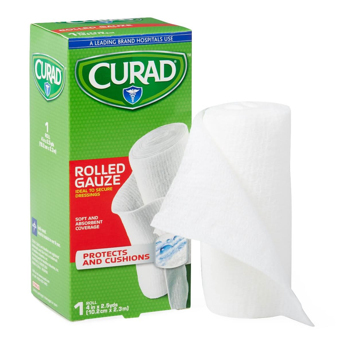 Medline Curad Prosorb Rolled Gauze