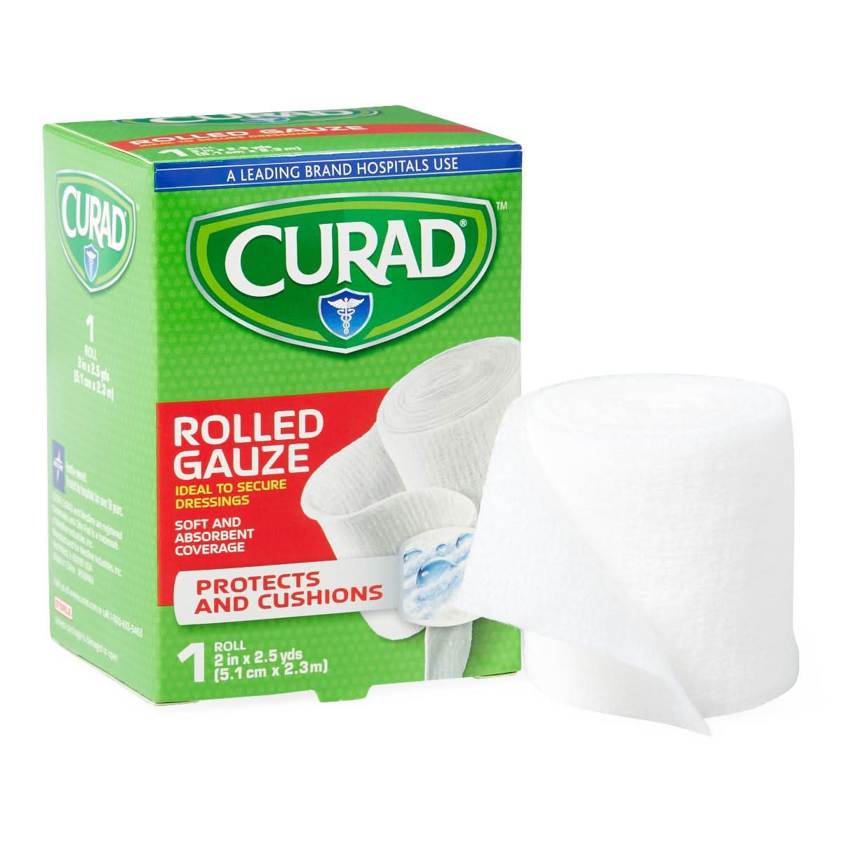 Medline Curad Prosorb Rolled Gauze