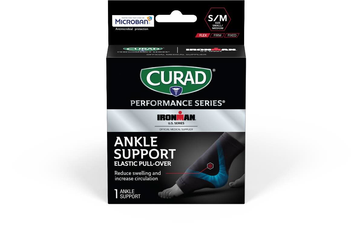 Medline CURAD Performance Series IRONMAN Elastic Ankle Supports