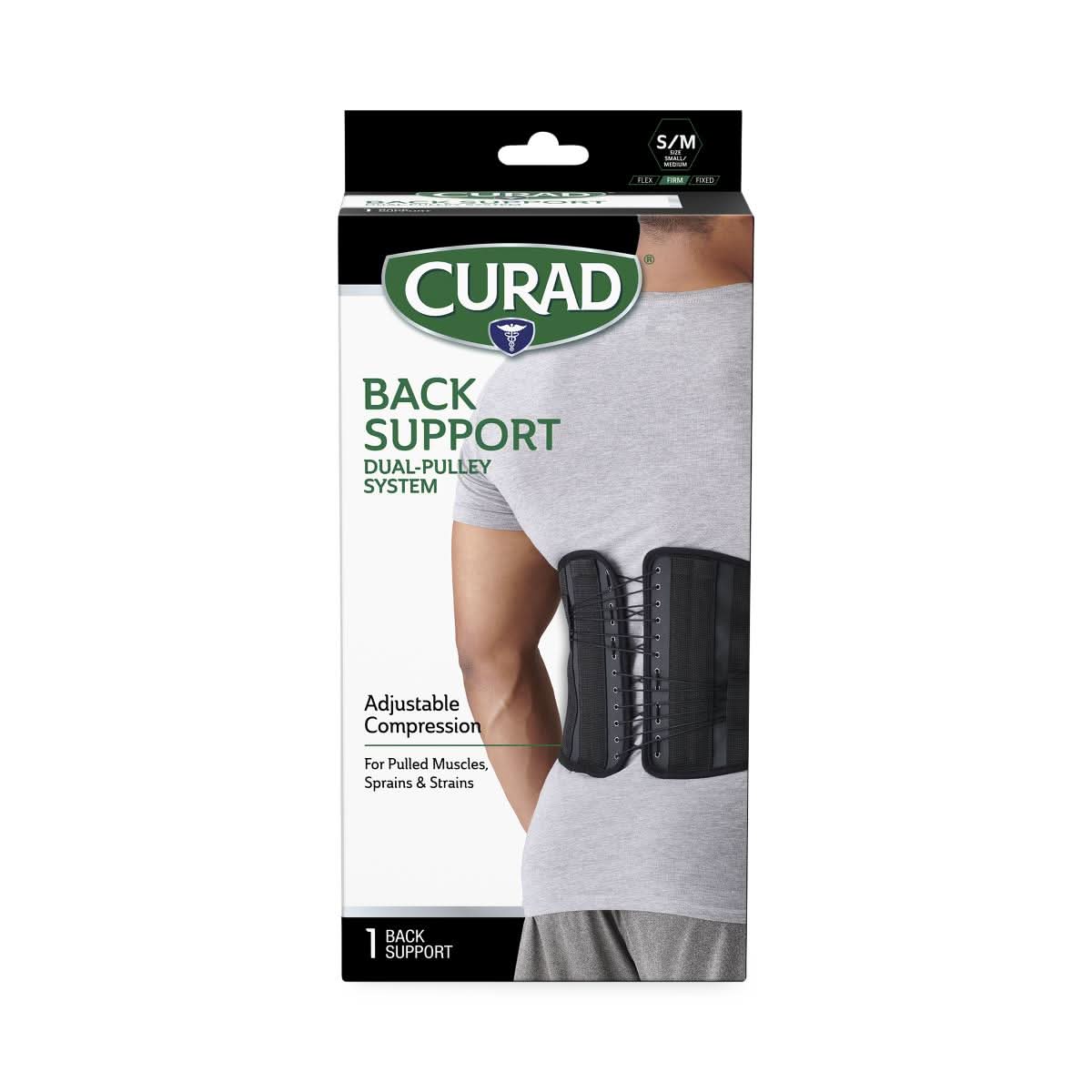 Medline CURAD Back Supports with Dual-Pulley System