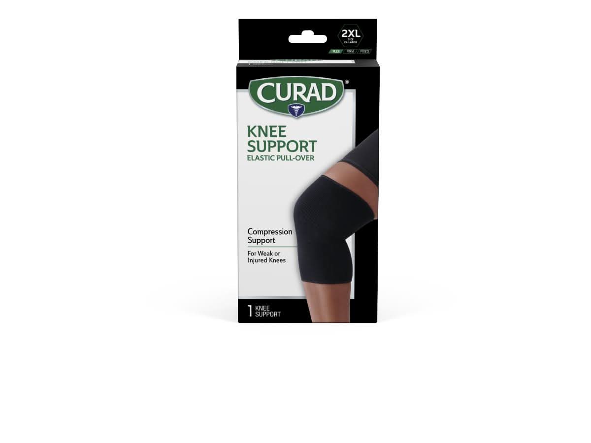 Medline Curad Elastic Pull-Over Knee Supports