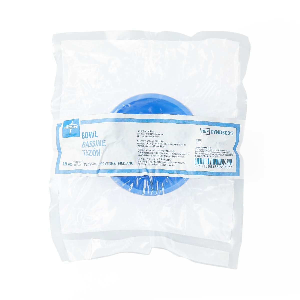 Medline Sterile Plastic Bowls