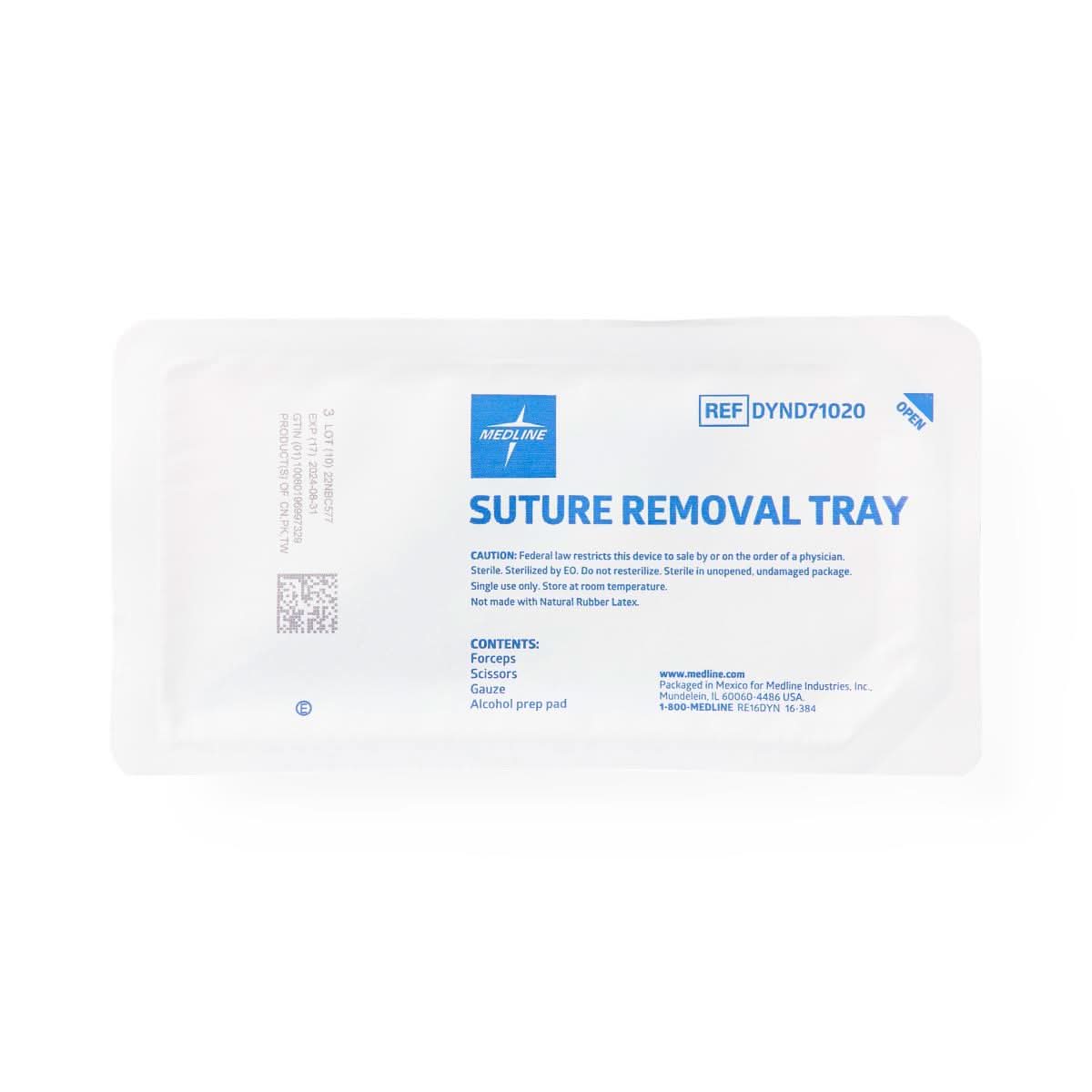 Medline Economy Suture Removal Trays