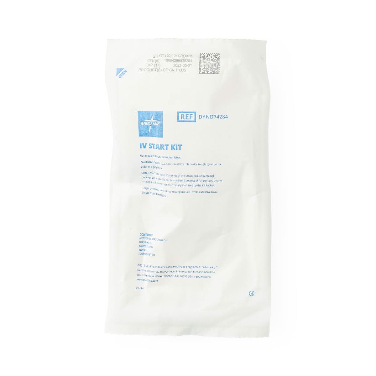 Medline IV Start Kits with Securement Devices